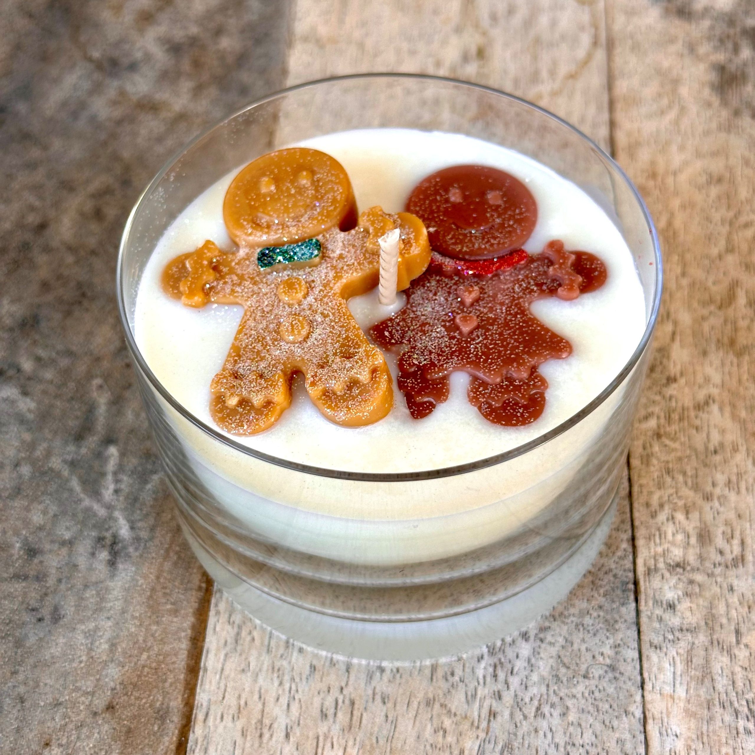 Bougie verrine biscuit de Noël image